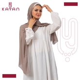Chiffon Plain Scarf